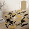 24 Pc Black & Gold Photo Booth Props – Party Accessories for Adults & Kids